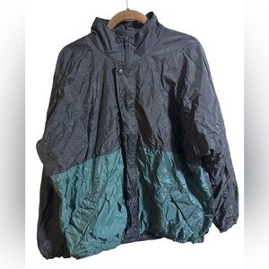 Sun Mountain Sports Windbreaker Jacket Black/Green XL